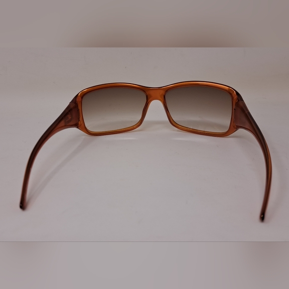 Gucci Sunglasses Vintage 90s Y2K Tom Ford Orange Brown GG2550/S LU4 58-15-125 - Picture 6 of 13